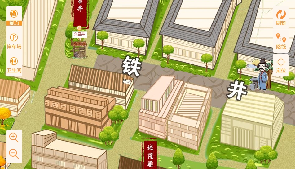 许昌智慧景区：手绘地图与语音导览的完美融合